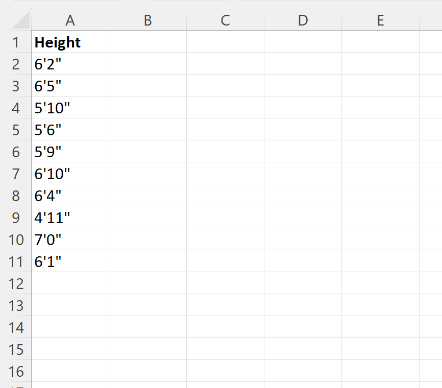 How do I convert feet and inches to decimal in Excel? 2