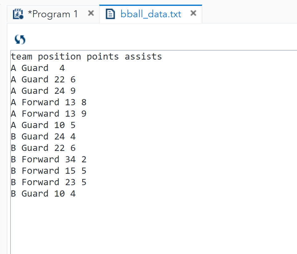 How do you use the INFILE statement in SAS? 2