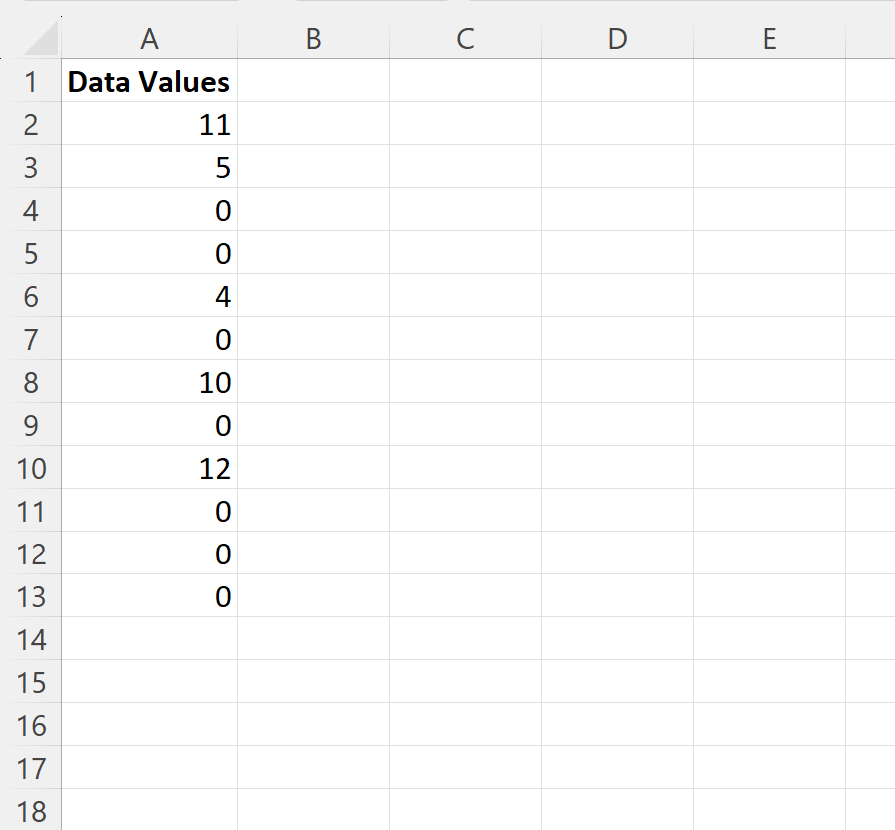 How can I use Excel to find the last value in a column that is greater than zero? 2