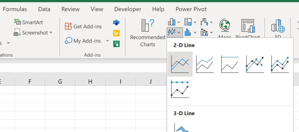 How can I create a chart in Excel that ignores zero values? 2