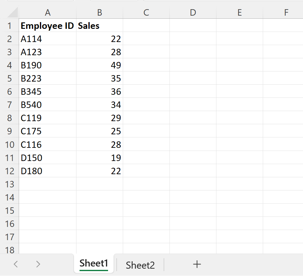 Can I find matching values in two Excel worksheets? 2