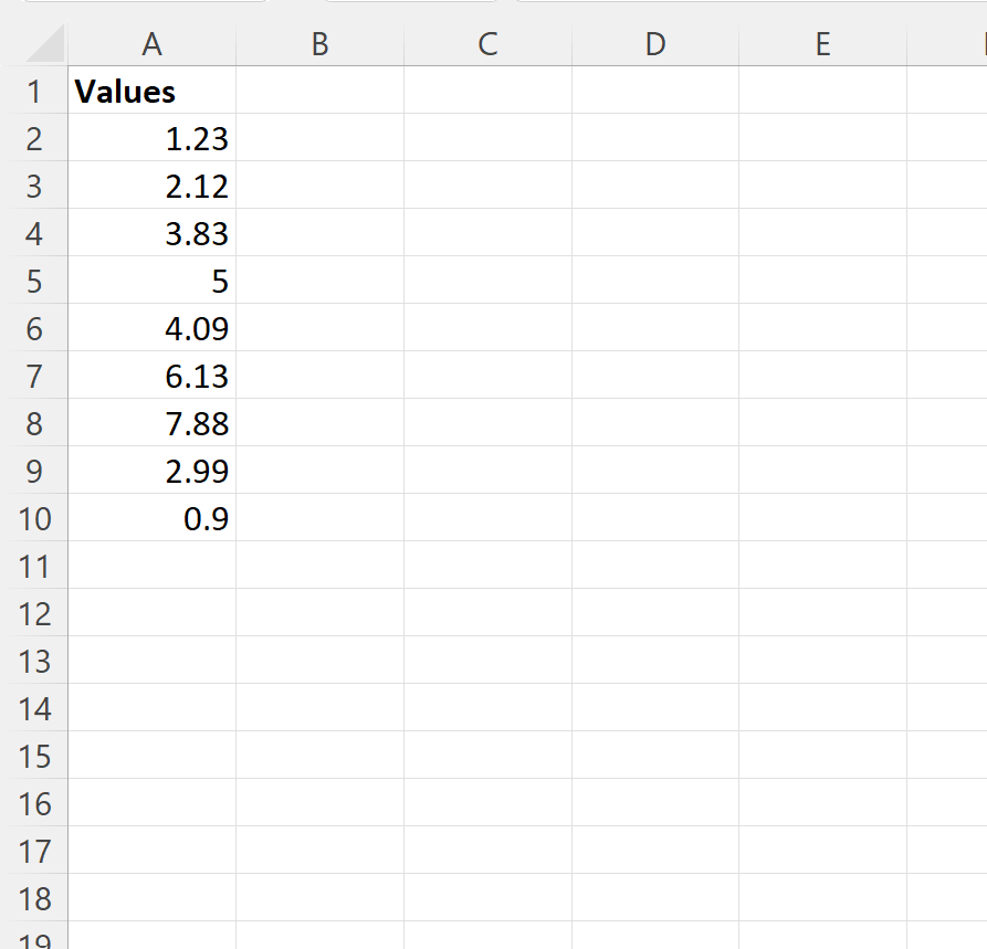 How do I round a number to the nearest .25 in Excel?Example:If I have the number 3.68, how can I round it to the nearest .25 in Excel? 2