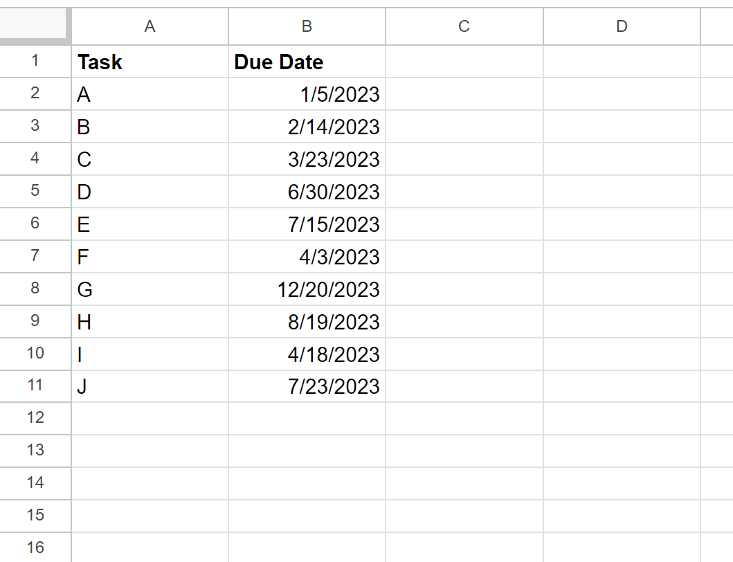 Conditional Formatting To Highlight Overdue Dates