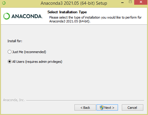 pandas-anaconda-install-3-1 install pandas all users