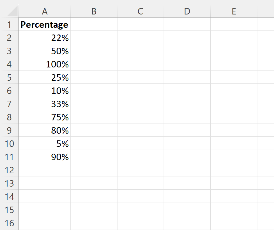 How can I convert a percentage to a ratio in Excel? 2