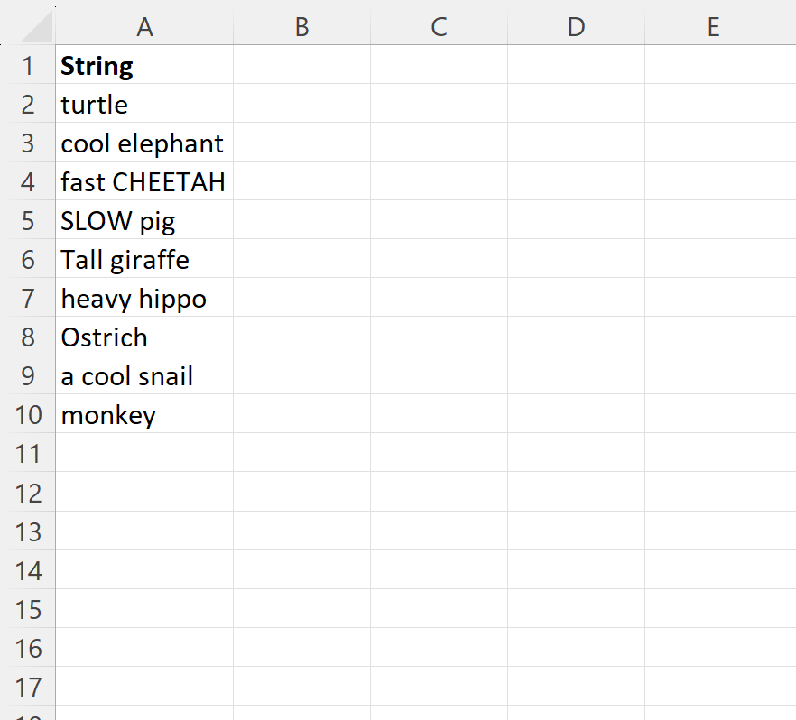 How can strings be converted to upper case using VBA? 2