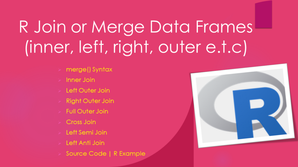 How can I join or merge data frames in R? 2