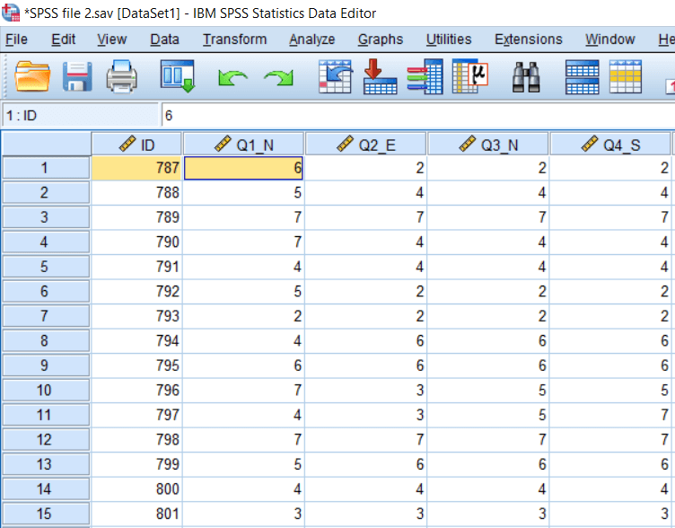 Recode into Different Variable in SPSS
