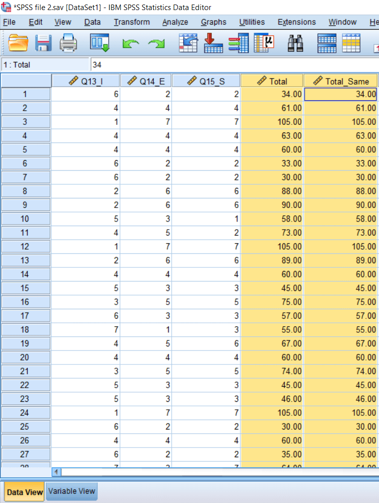 Recode into Same Variable in SPSS