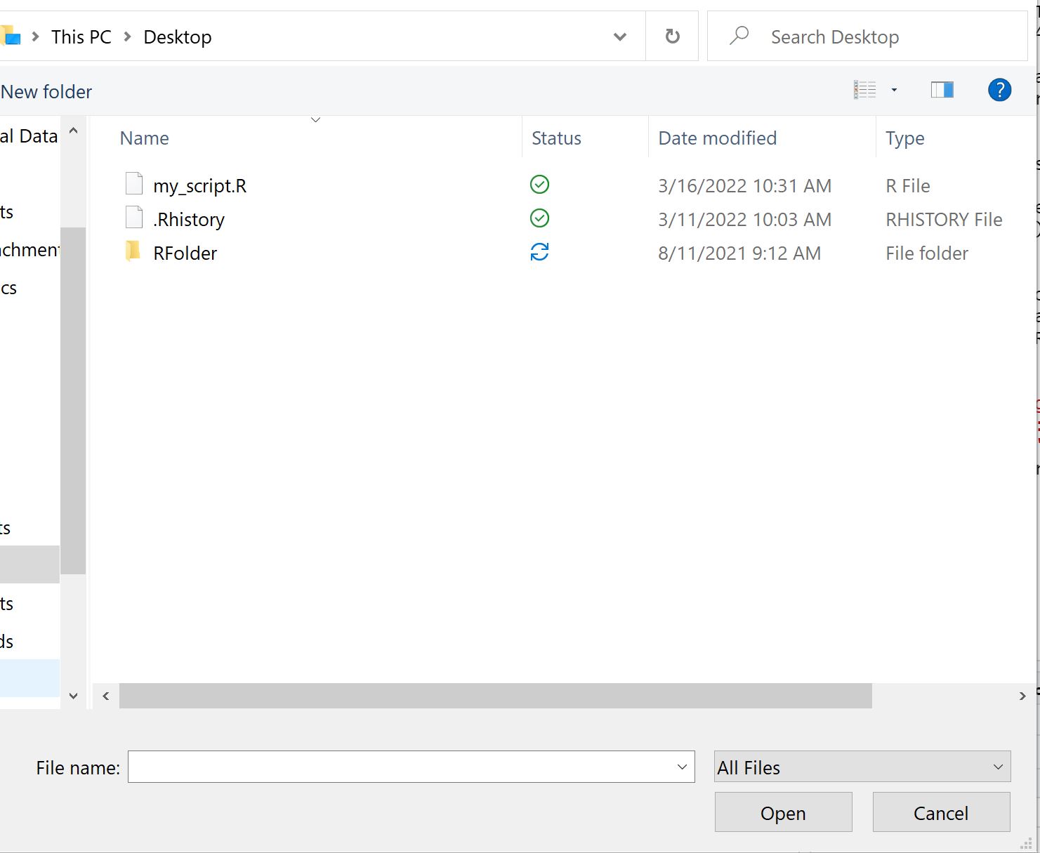How Can I Open An .R File In RStudio?