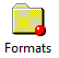 Your folder will contain a new Formats file, which looks like a file folder with a dot in the lower right corner.