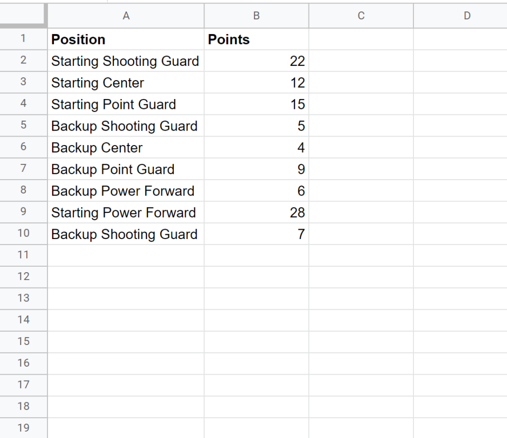 How can I use the SEARCH function in Google Sheets with multiple values? 2