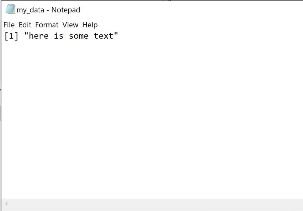 How can I save R output to a text file, and what are some examples of how to do so? 2
