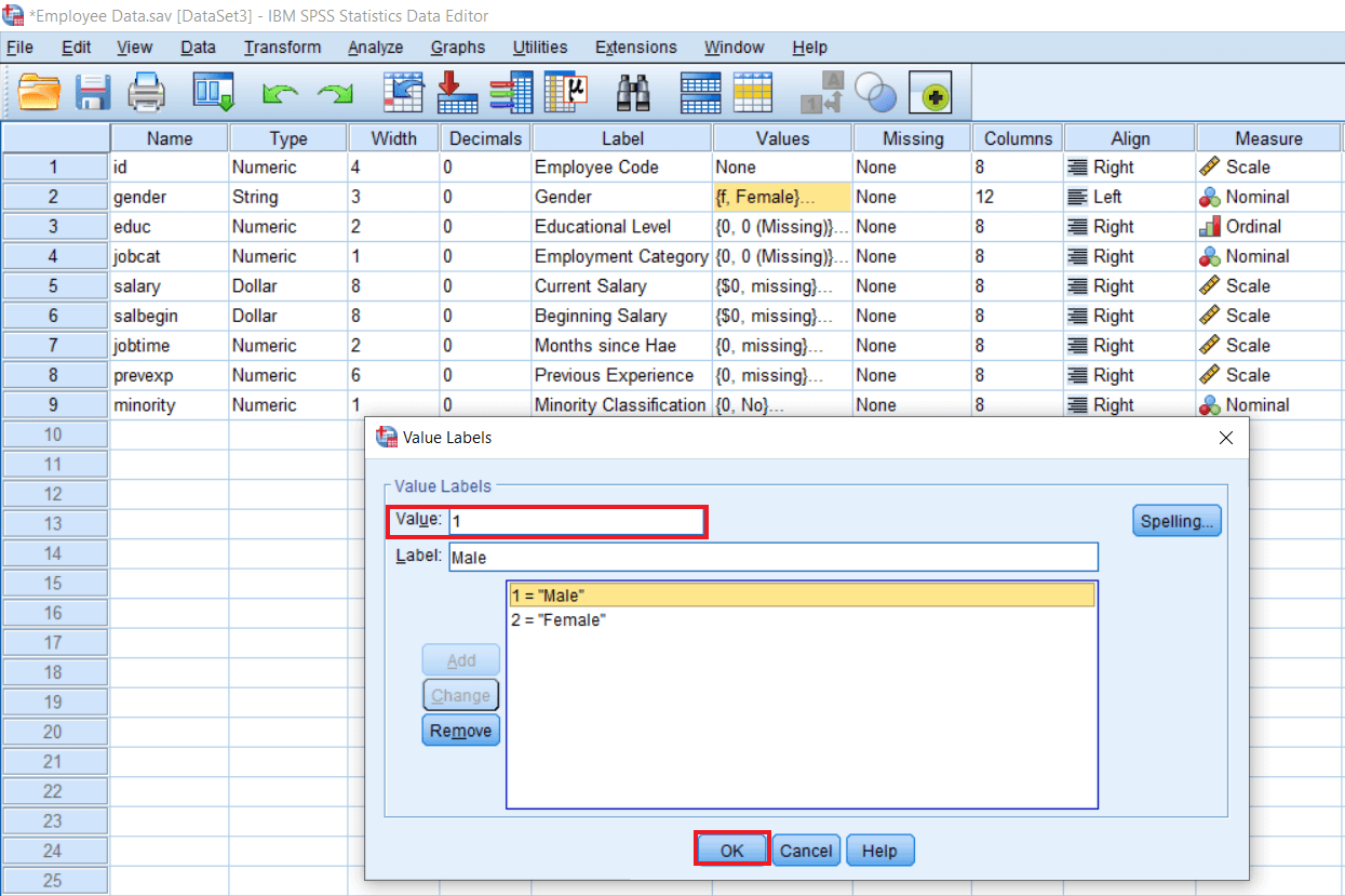Define Input of Independent Sample T-Test