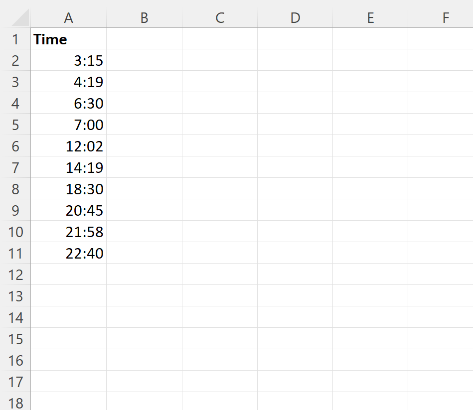 How do I subtract minutes from time in Excel? 2