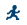Running person icon