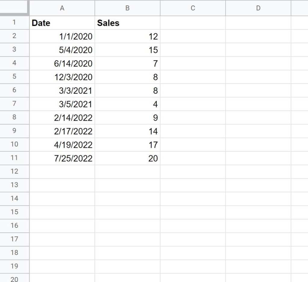 How can I use Google Sheets to calculate the number of days between a specific date and today’s date? 2