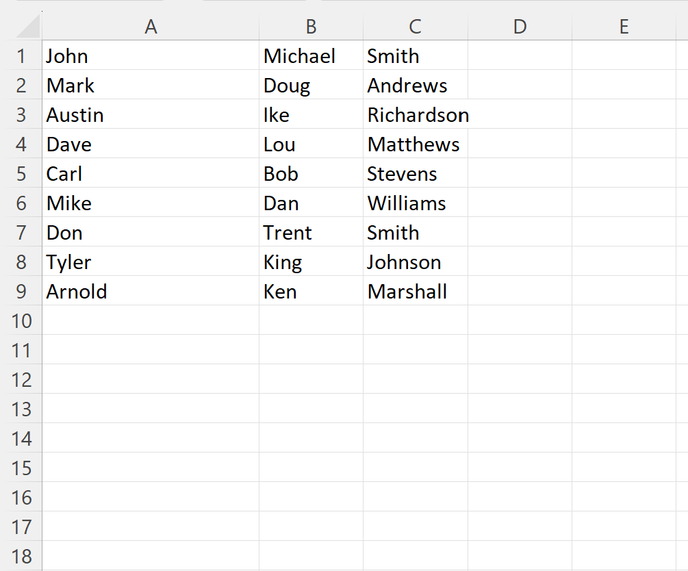 VBA convert text to columns