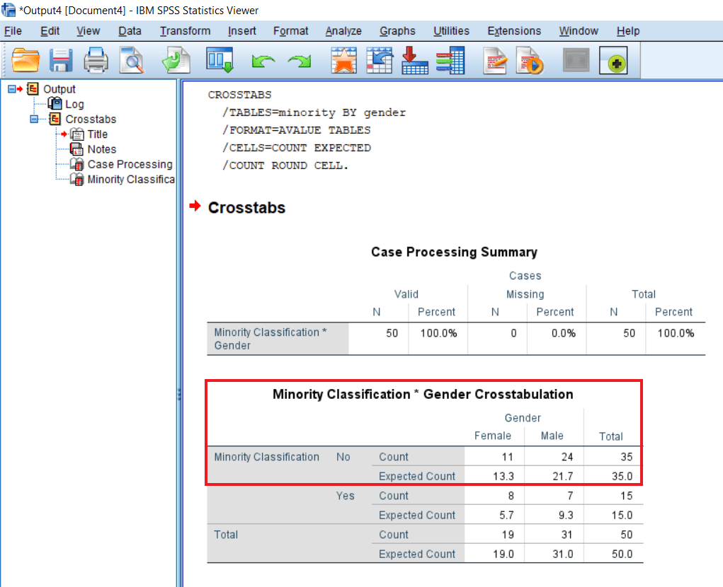 testing-assumptions-of-chi-square-test7 Testing assumptions of Chi-square test in SPSS