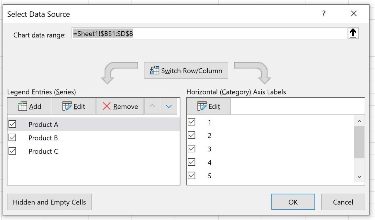 How Do You Graph Three Variables In Excel, And Can You Provide An Example?