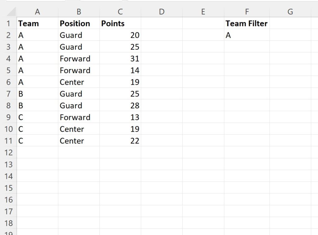 How can I use VBA to filter a column in Excel? 2