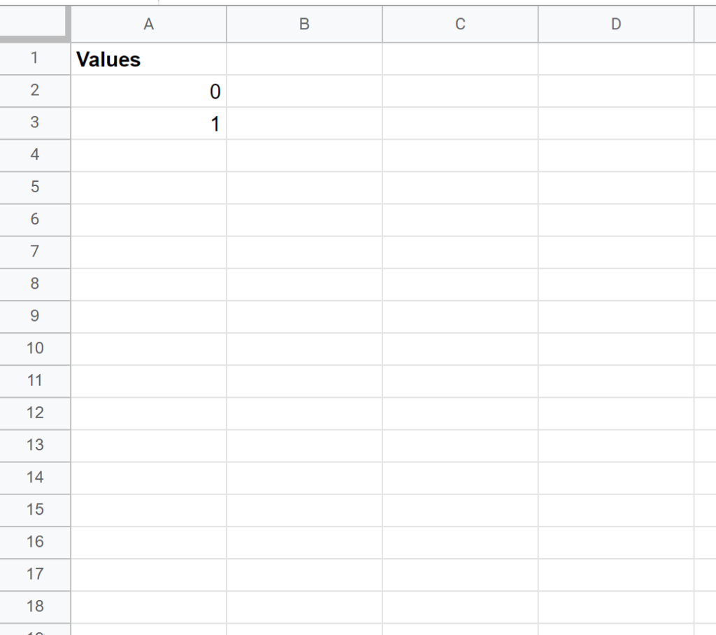 How can I automatically increment values in Google Sheets? 2