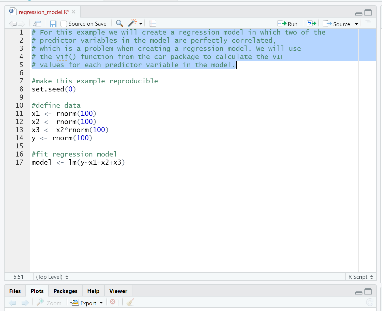 multi-line comment in R