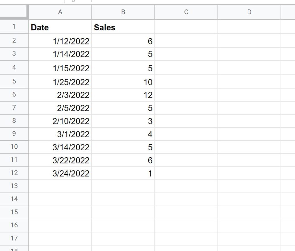 How can I group data by month in Google Sheets? 2