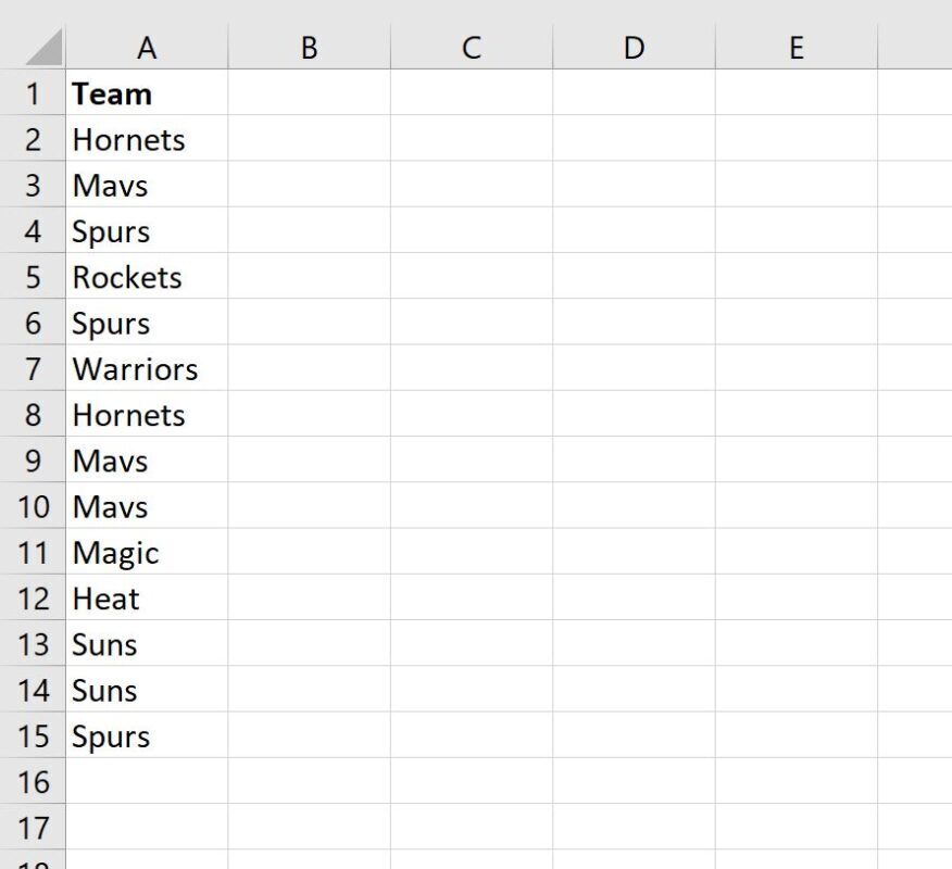How can I count the number of occurrences in Excel? 2