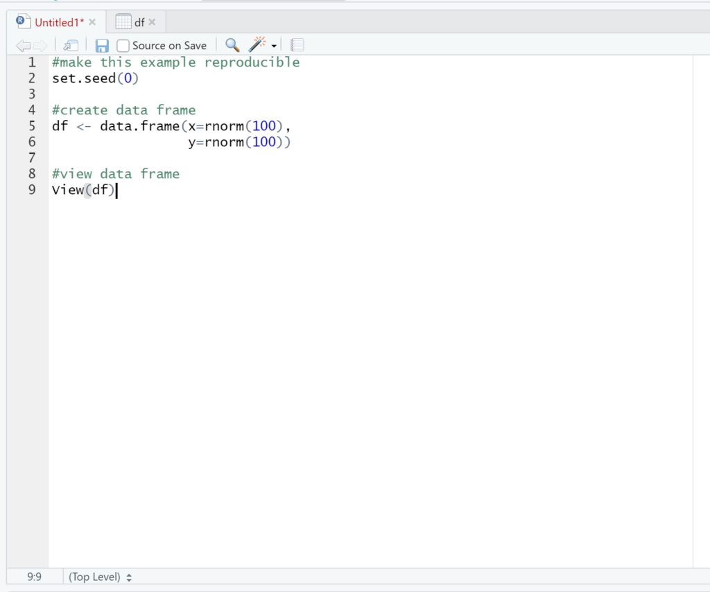 How can the View() function be used in R and what are some examples? 2